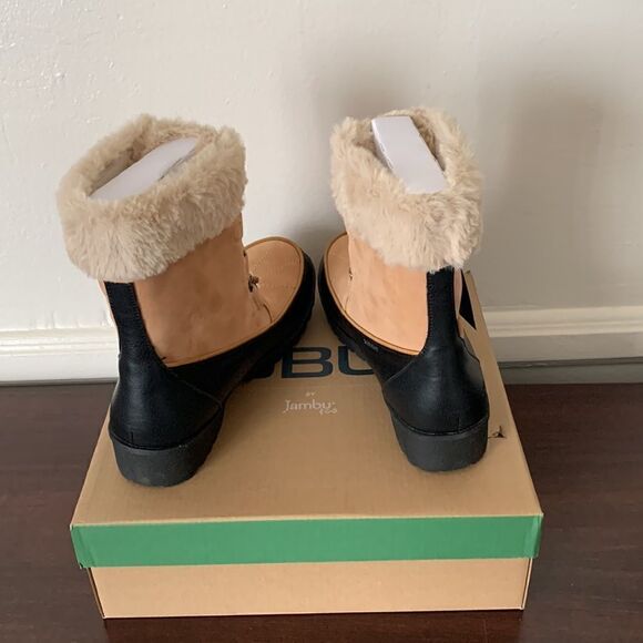 Jambu Northgate Faux fur trim lightweight shearling boot size 6,5 and 7, NWT - Picture 11 of 14